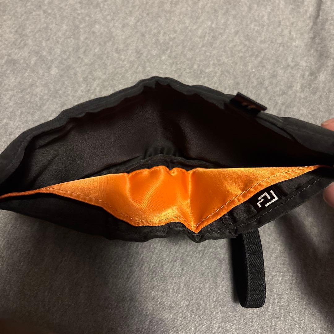 【美品】タイトブース ナイロン コンパクト 財布 ウォレット 黒