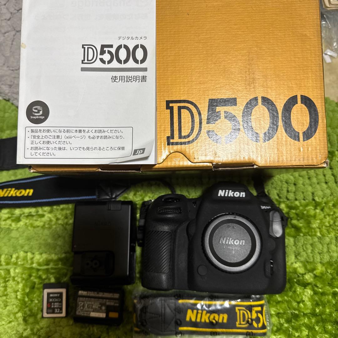 t*4様 Nikon D500 ボディ バッテリーグリップ XQD32G 新品ス