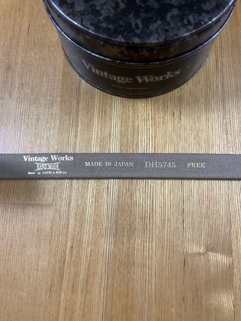 ヴィンテージワークスDH5745 CH-7 ベルト 原宿店限定