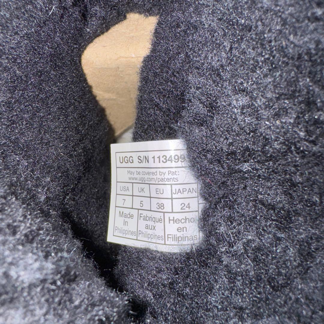 UGG W CLASSIC MINI PLATFORM ブラック 24cm