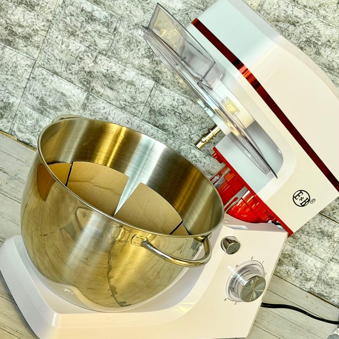 E&B 8L大容量スタンドミキサー 各種アタッチメント付き