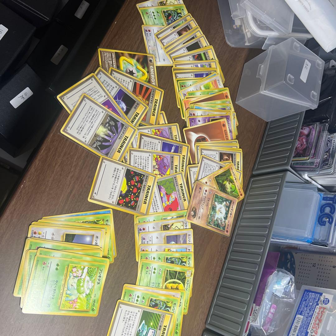 旧裏　拡張シート　まとめ売り　ポケカ引退品