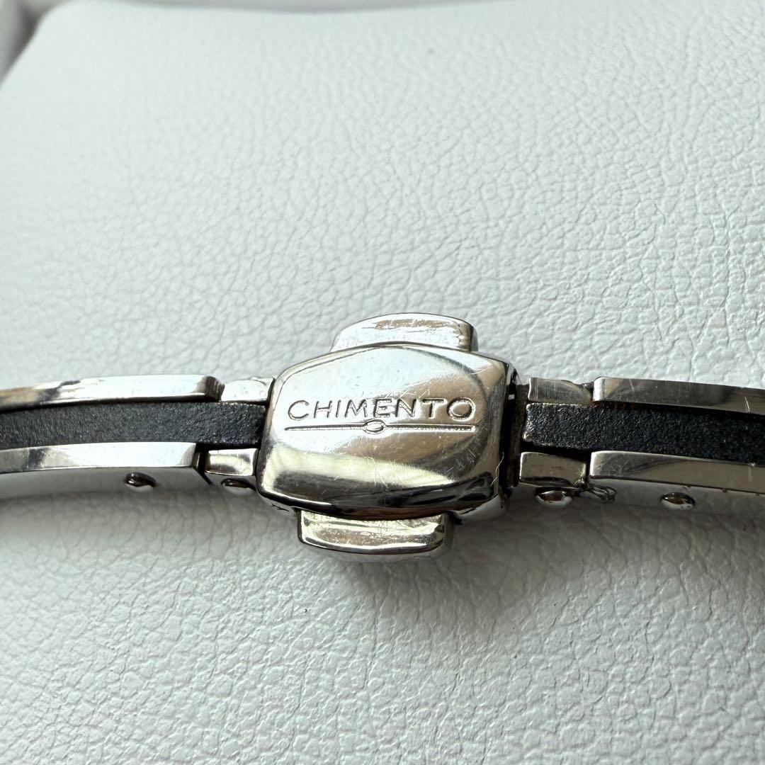 【希少】CHIMENTO キメント ウオモ ブレスレット シルバー ブラック