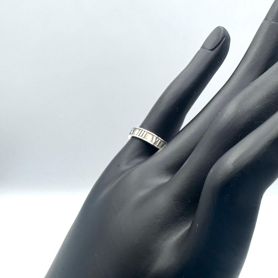 【TIFFANY&Co】鏡面仕上げ　11号　オールドアトラス　リング　シルバー