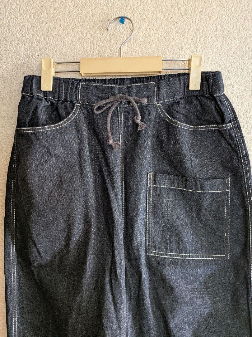 【新品/未使用】OHLALA インディゴ　デザインパンツ