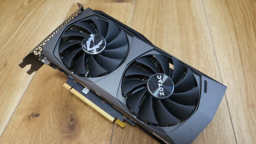 グラフィックボード・グラボ・ビデオカード ZOTAC GeForce RTX 3060ti Twin Edge OC 8G