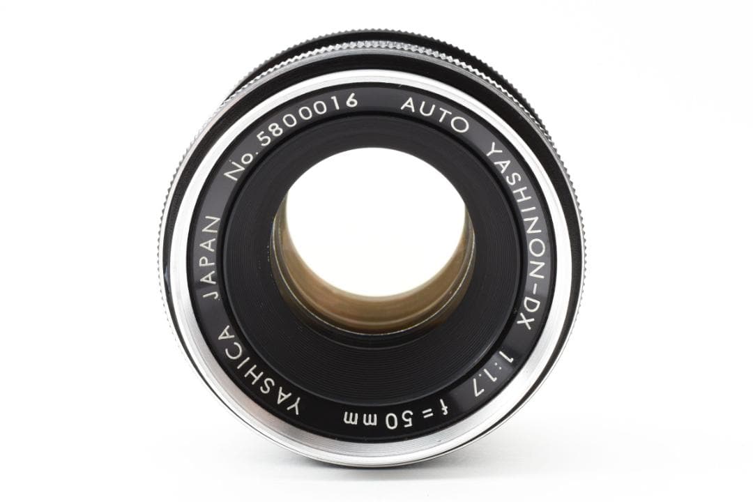 レンズ(単焦点) YASHICA AUTO YASHINON-DX 50mm F1.7 Y051