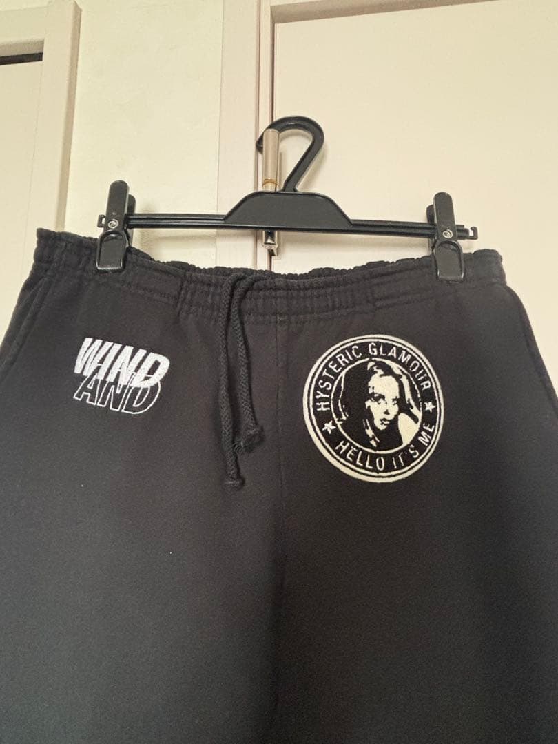 HYSTERIC GLAMOUR ×WIND AND SEA スウェットパンツ