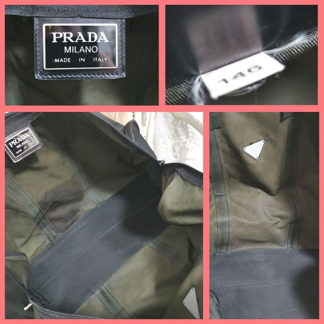 【正規品】プラダPRADA 肩掛けボストンバッグ 鑑定済！