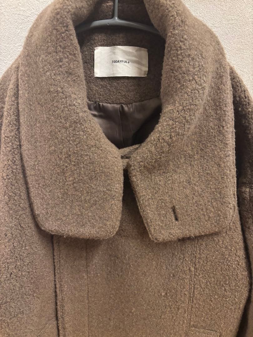 ジャケット・アウター Standcollar Boucle Jacket