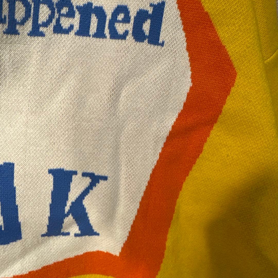 KIDILL PUNK what ever happenedセーター イエロー