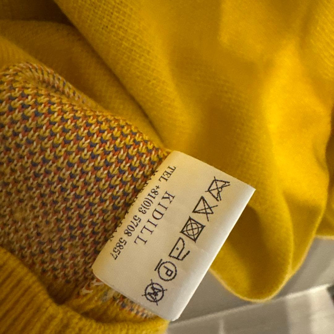 KIDILL PUNK what ever happenedセーター イエロー