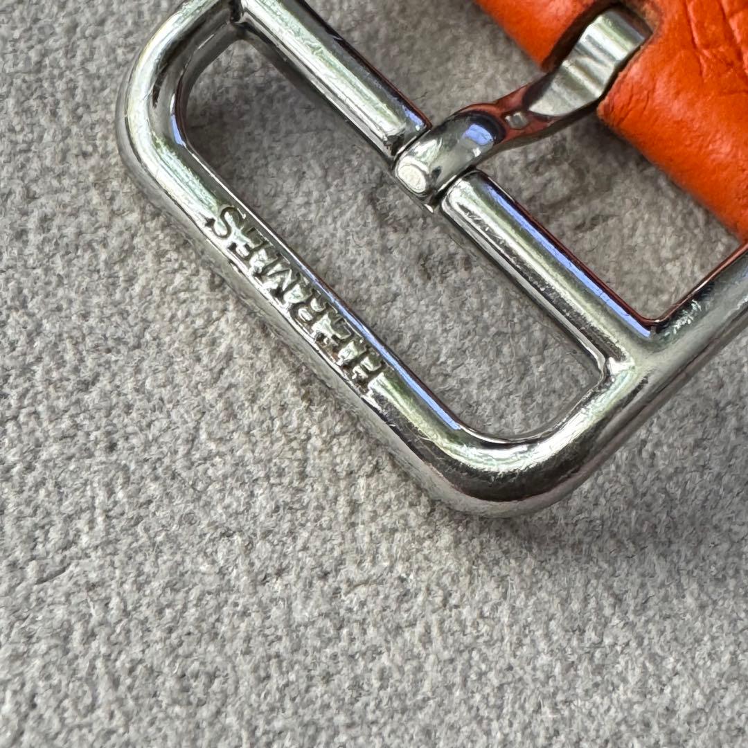 2408 Apple Watch エルメス　オレンジ　ドゥブルトゥール　エプソン