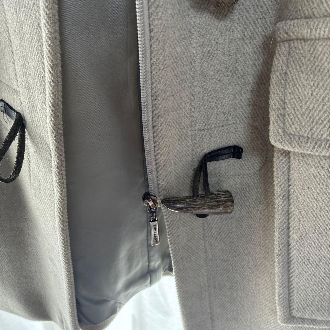 BURBERRY ダッフルコート 38 グレー