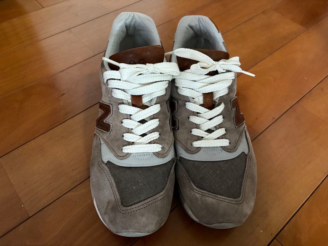 New balance ☆M998DBOA ダークグレー×ブラウン