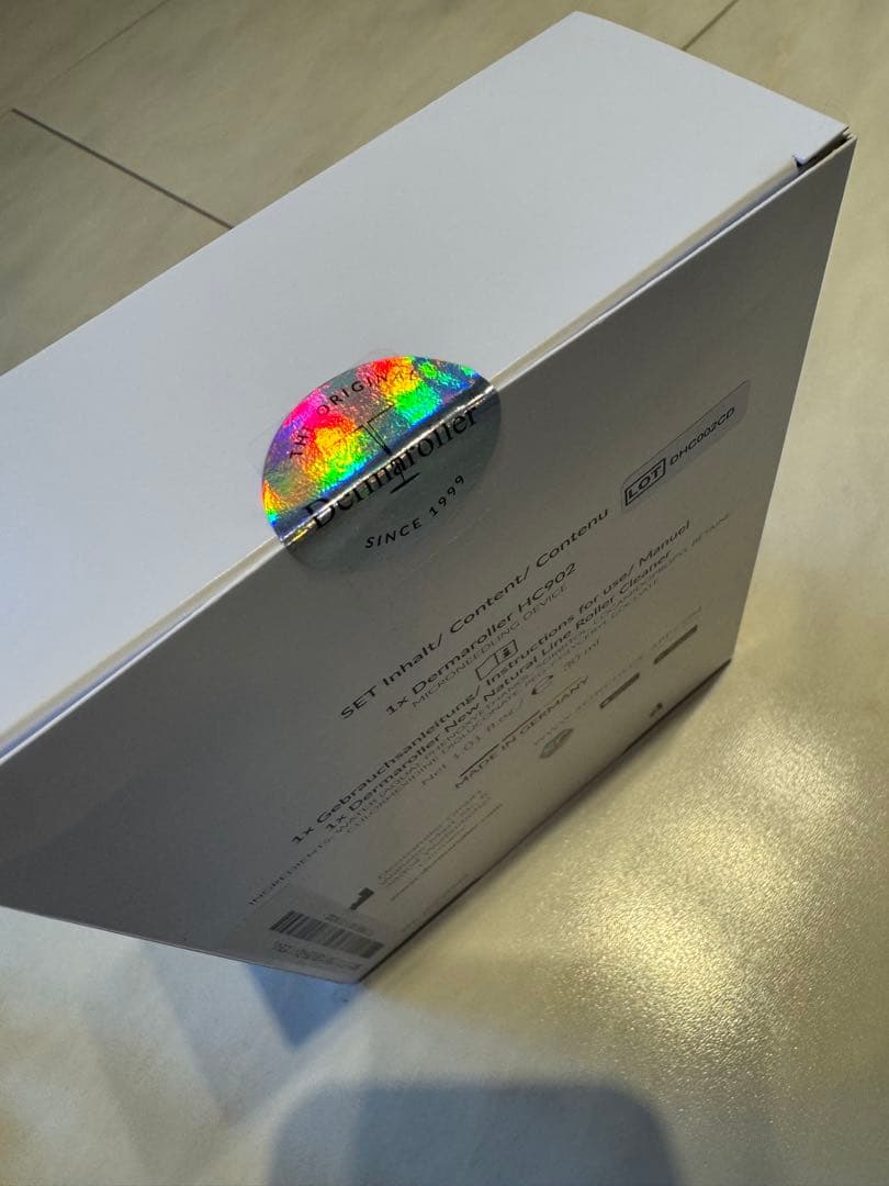 ボディ・フェイスケア Dermaroller HC902 & ROLLER CLEANER SET