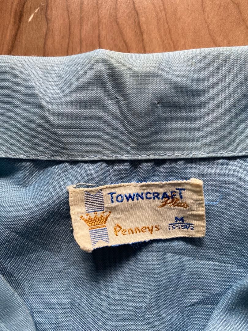 TOWNCRAFT オープンカラーシャツ　サイズM