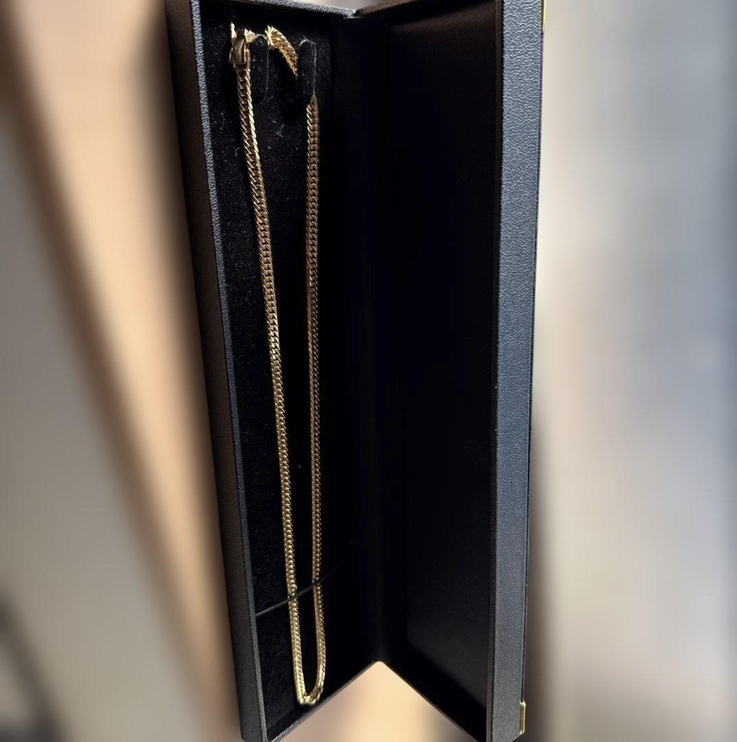 K18 6面ダブル喜平ネックレス 50cm 30g