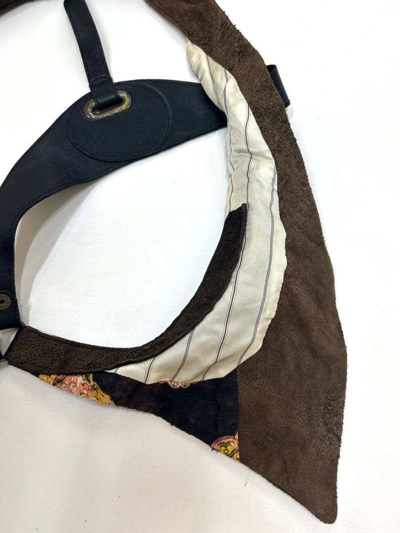 希少　ifsixwasnine レザーベスト　初期LGB