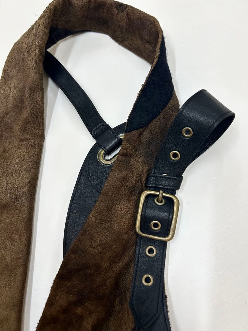 希少　ifsixwasnine レザーベスト　初期LGB