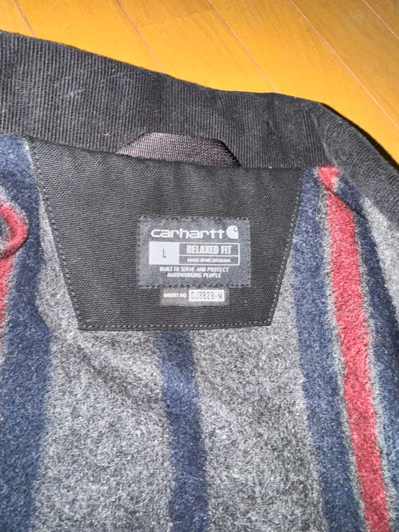 Carhartt ブラック デトロイト ジャケット L us企画