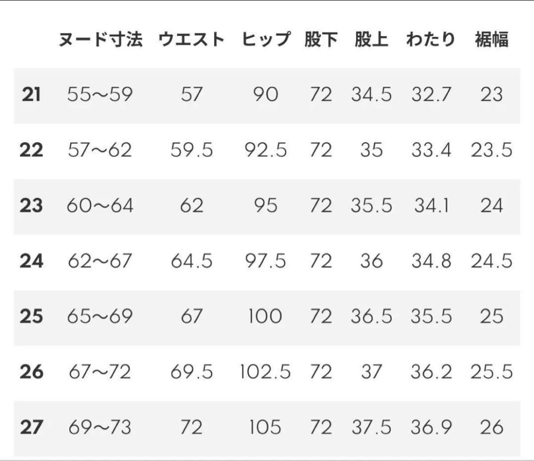 YANUK ヤヌークJOAN ルーズストレート w25 OWI