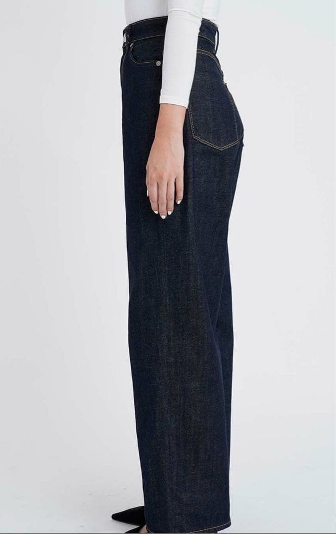 YANUK ヤヌークJOAN ルーズストレート w25 OWI