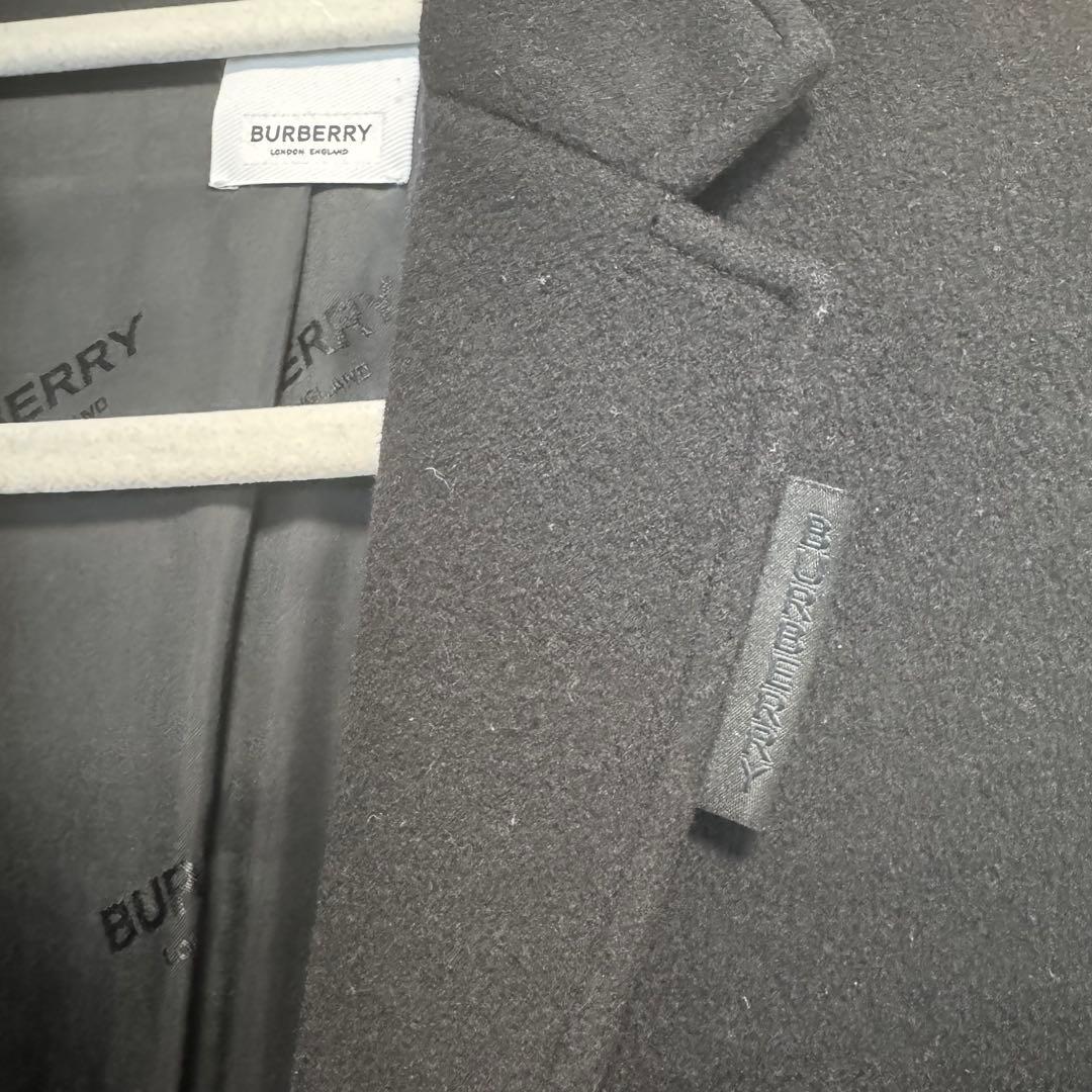 BURBERRY ブラック チェスターコート