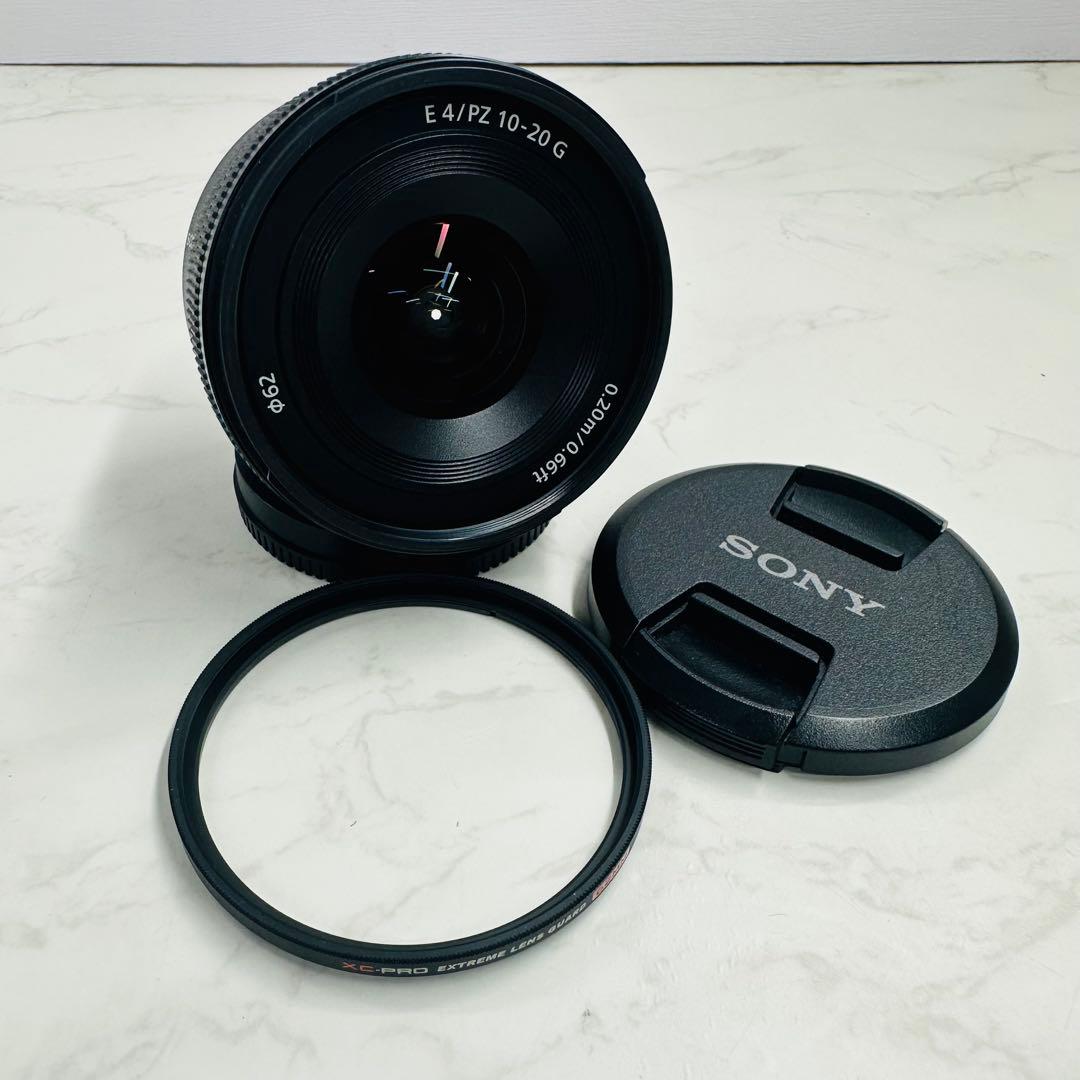 美品 SONY E PZ 10-20mm f4 G レンズ SELP1020G