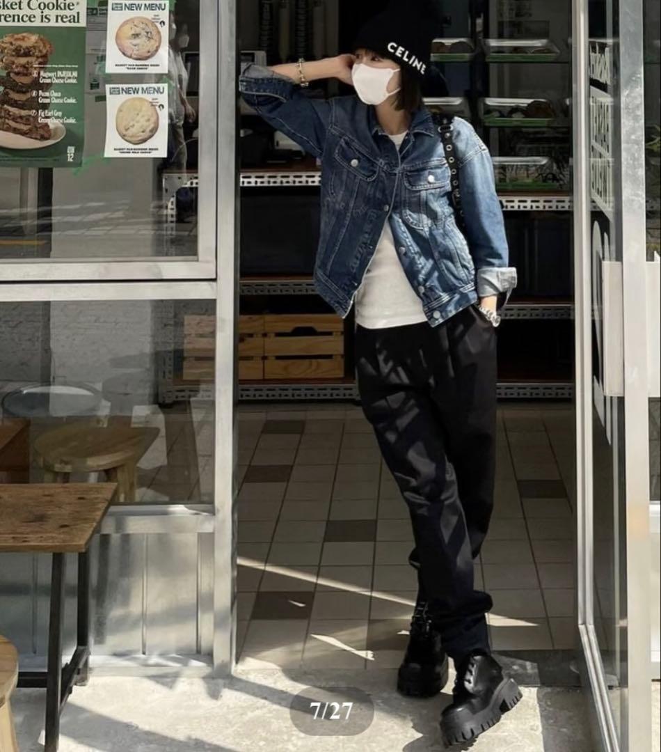 美品☆【ok.soon】2tuck tapered chino pants