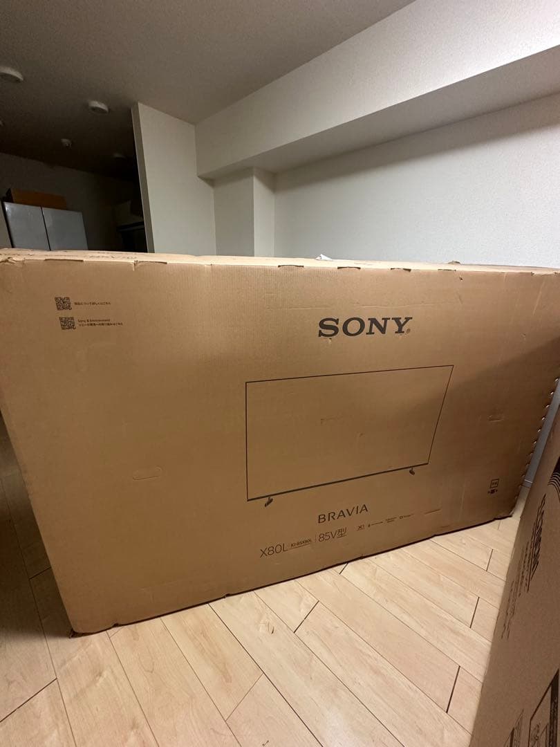 送料込み！　SONY KJ-85X80L 4K液晶テレビ　ソニー　BRAVIA