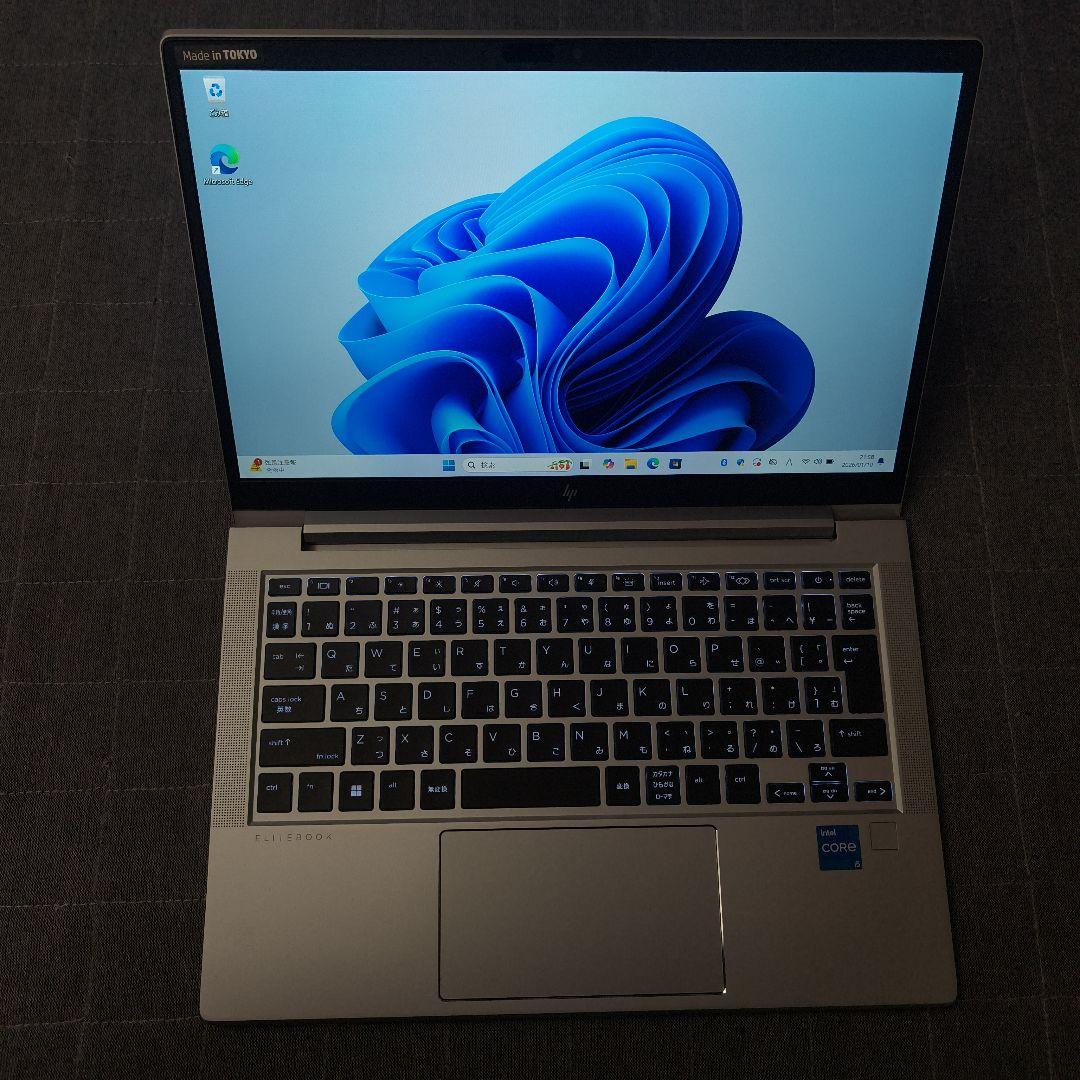 2024年2月 HP 日本製 超美品 爆速 13世代 i5 32GB 1TB