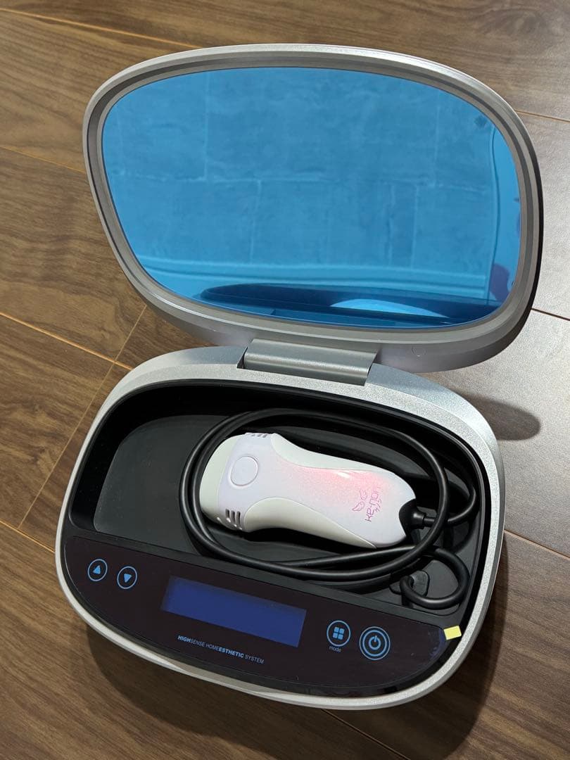 超美品 最新ver.8.7 ケノン 脱毛器 美顔器 パールホワイト