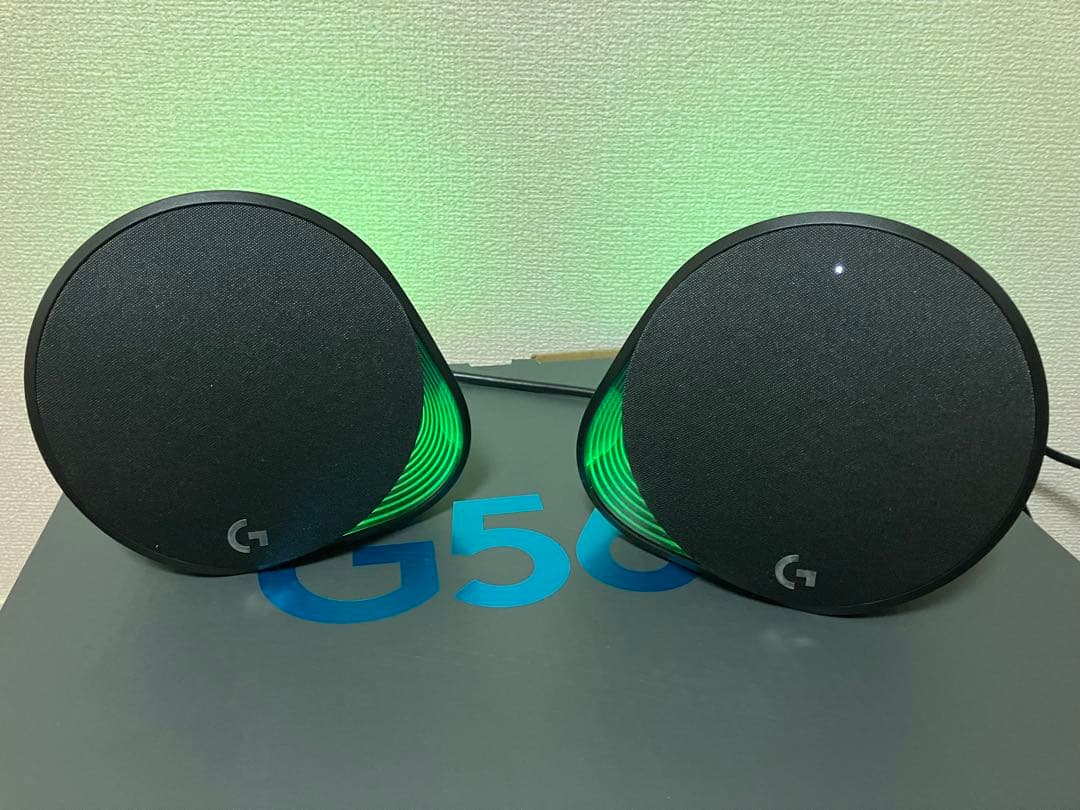 Logicool G560 ゲーミングスピーカー RGBライト付き 箱あり