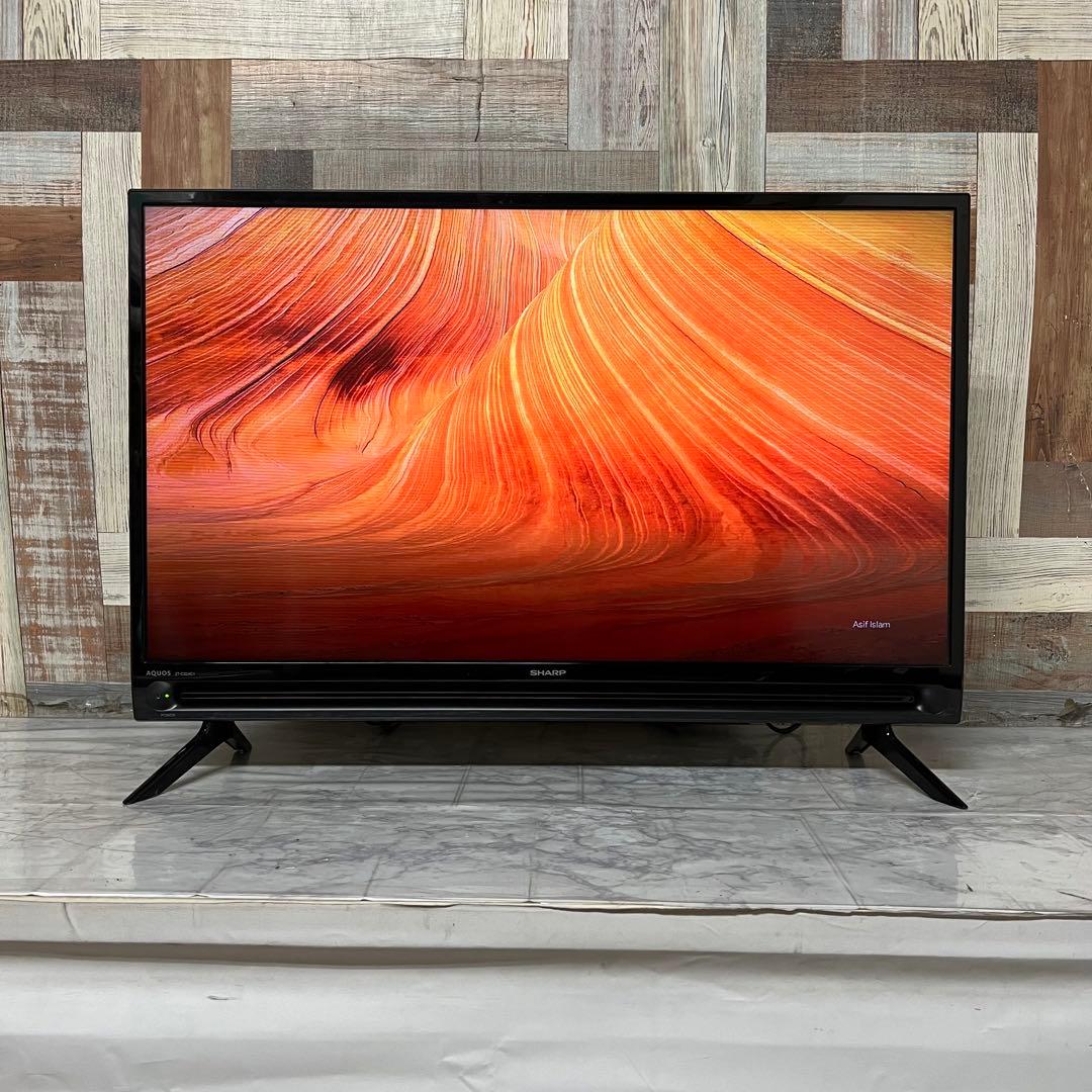 即日受渡❣️全国送料込3年前購入シャープ32型液晶テレビ外付けHDD録画対応