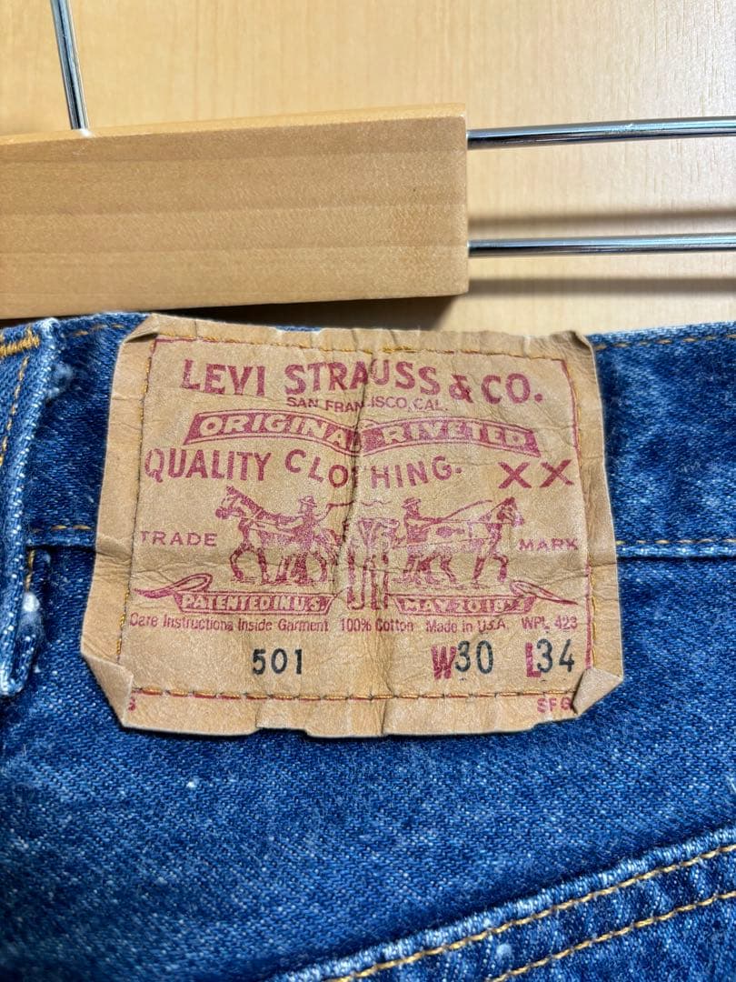80‘s Levi's 501 USA製　W30 L34