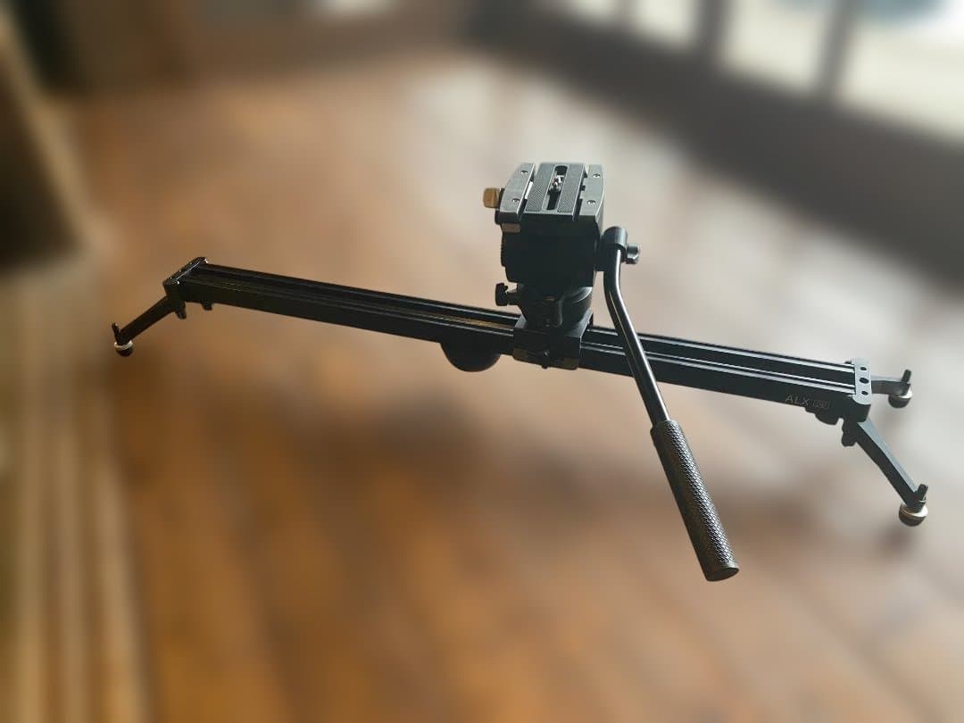 Libec リーベック ビデオカメラ 三脚 ALX KIT & スライダー