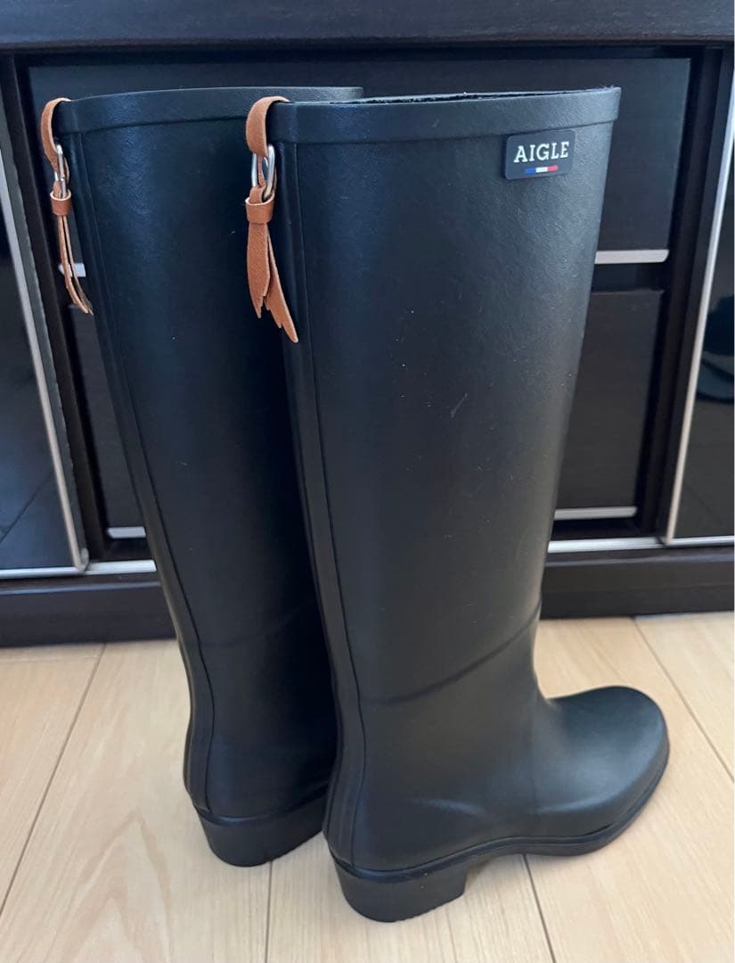 AIGLE エーグル 長靴 レインブーツ ロング