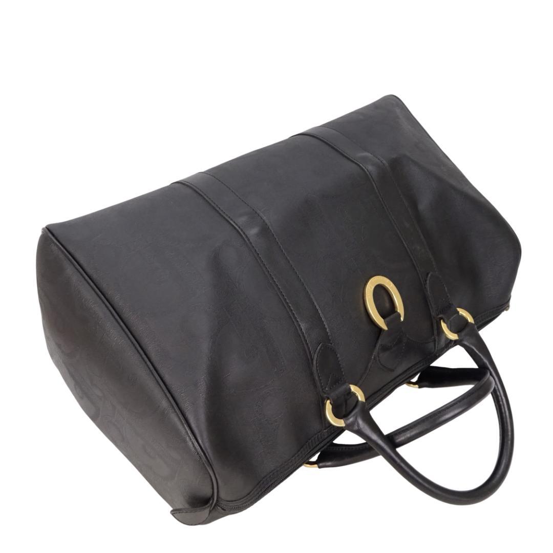 本物 美品■ディオール■トロッター ブラック ボストンバッグ トラベルバッグ