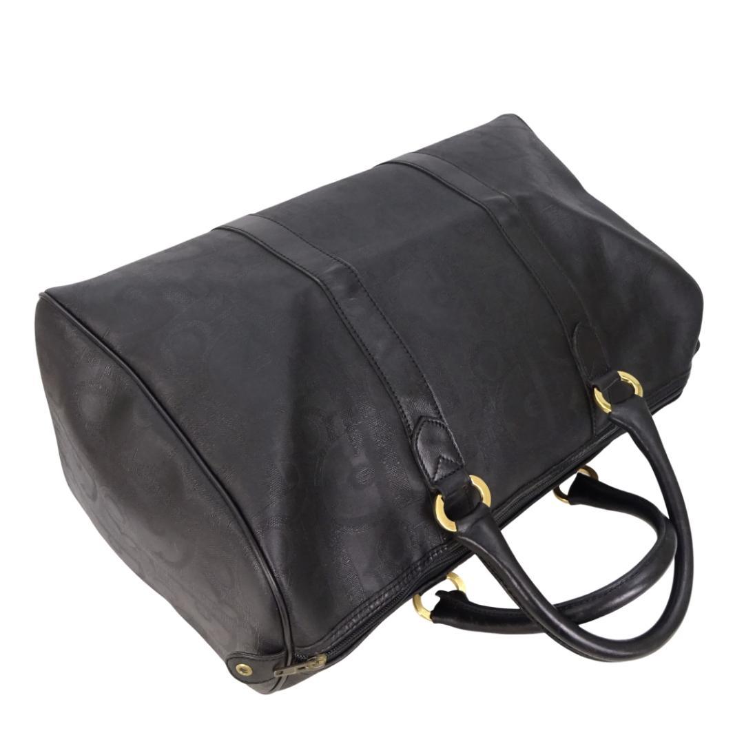 本物 美品■ディオール■トロッター ブラック ボストンバッグ トラベルバッグ