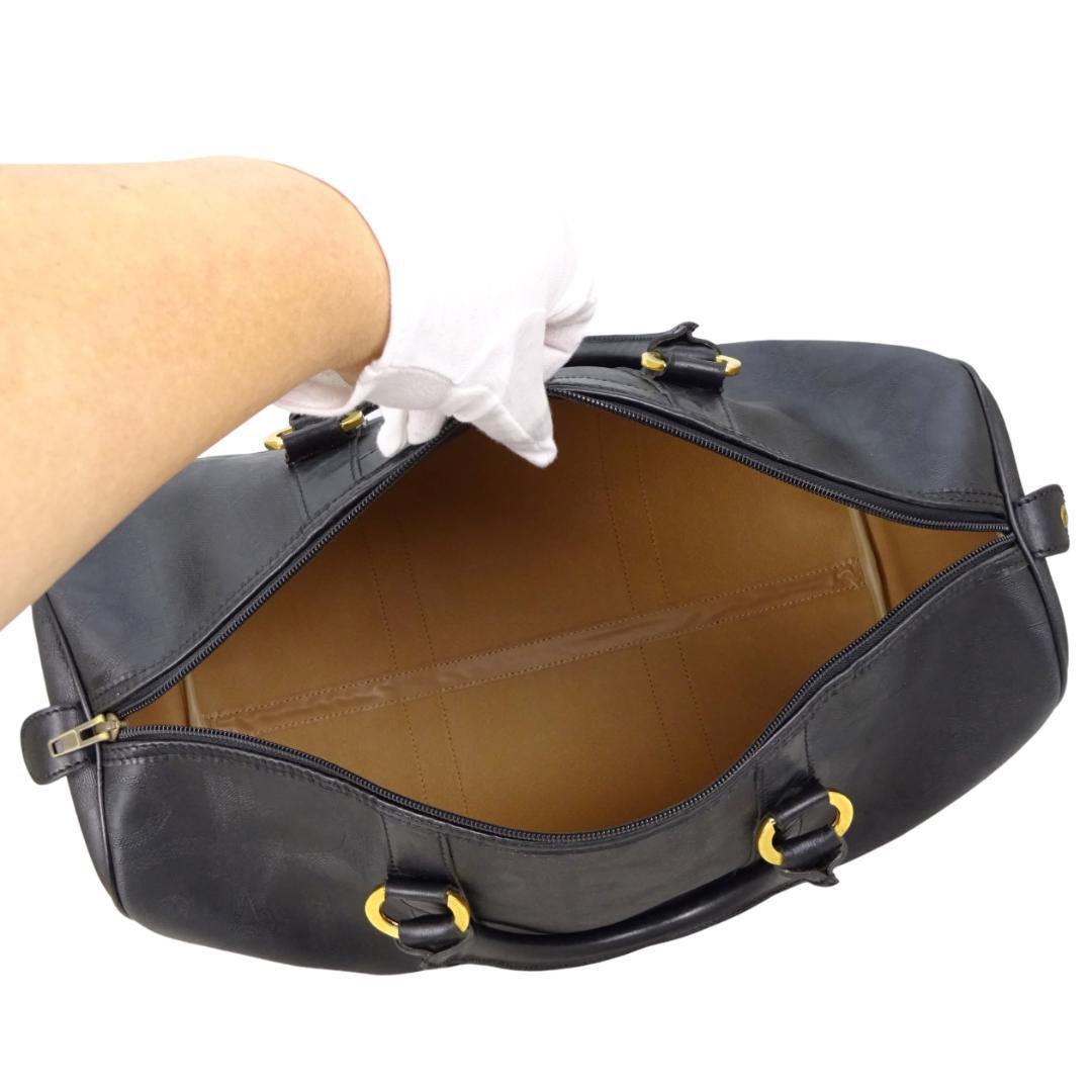 本物 美品■ディオール■トロッター ブラック ボストンバッグ トラベルバッグ