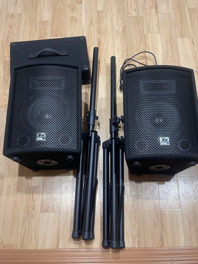 Classic Pro PA 10/4 スピーカーセット 2台 + スタンド