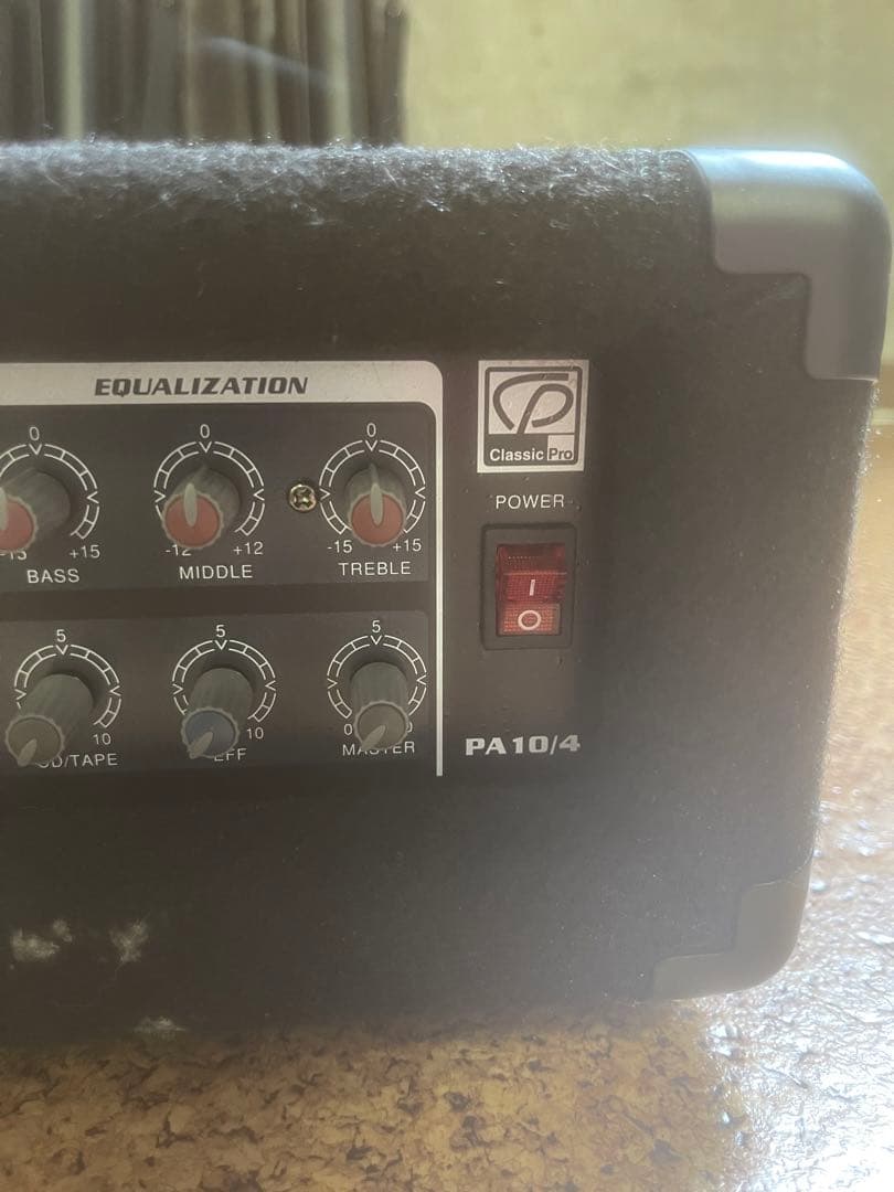 Classic Pro PA 10/4 スピーカーセット 2台 + スタンド