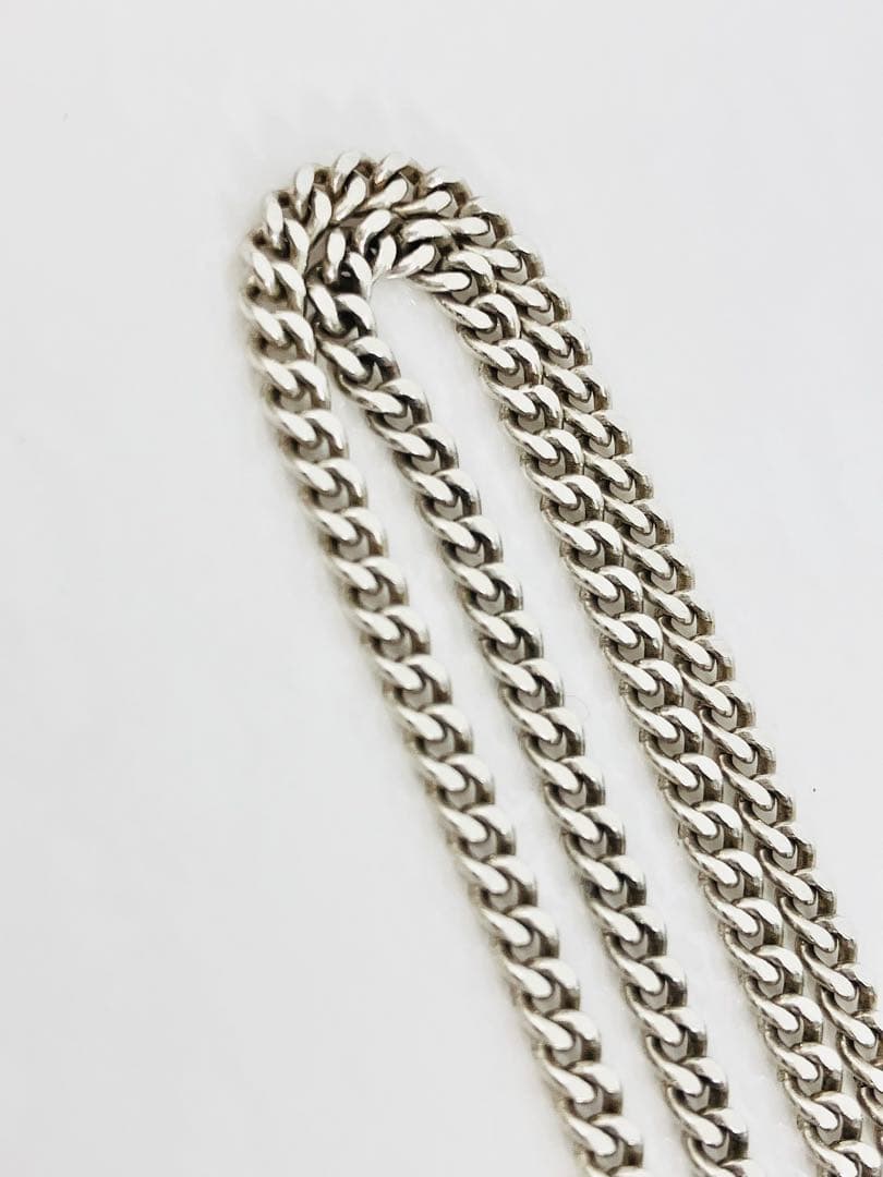 【超美品】GUCCI カットアウトG ネックレス 男女兼用 シルバー925