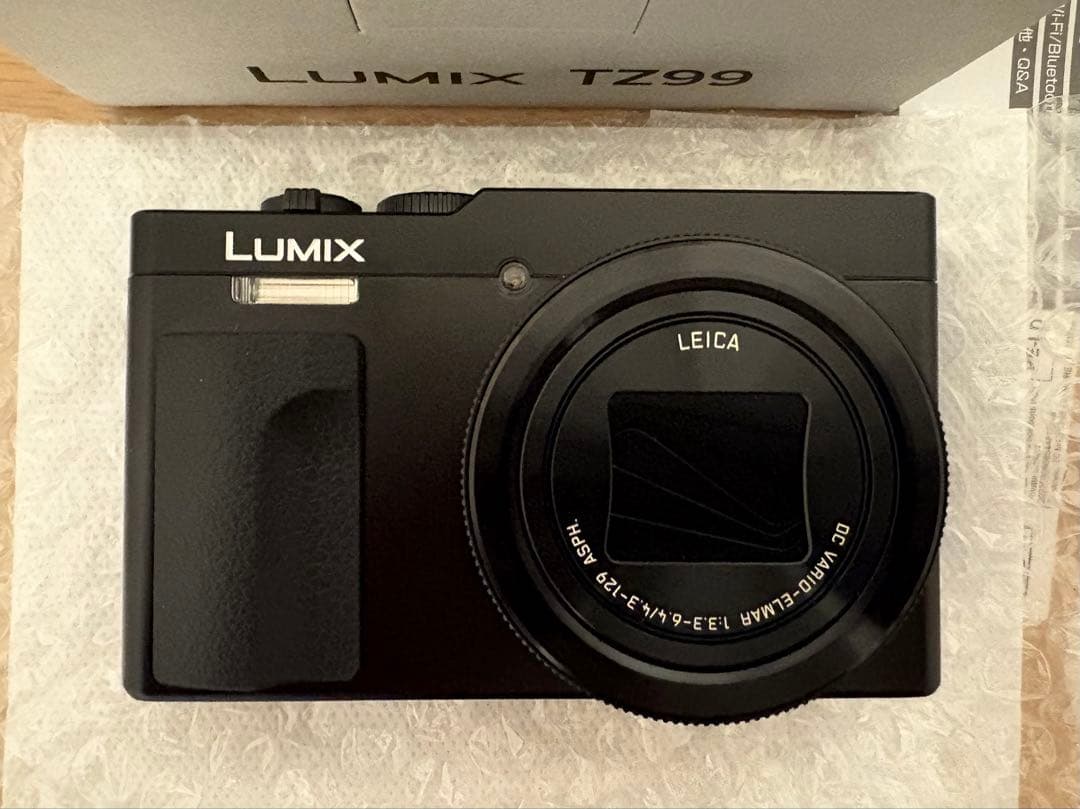 LUMIX DC-TZ99 ブラック 使用回数1回の美品