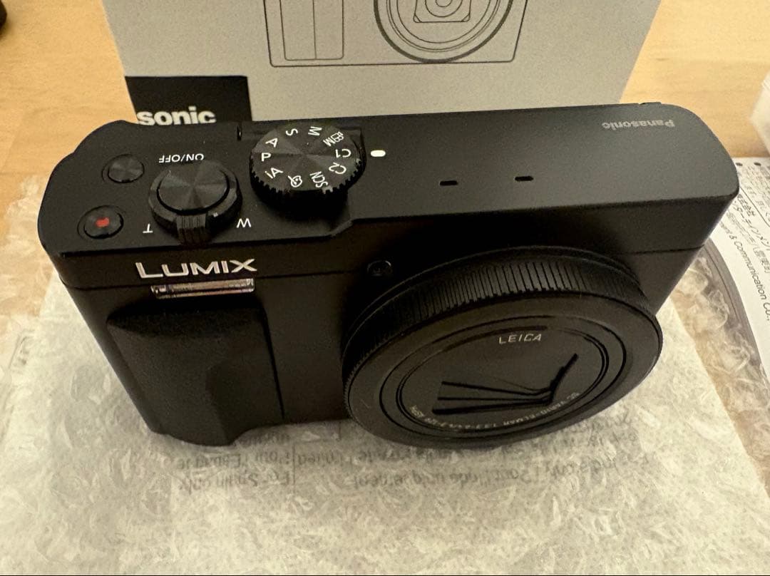 LUMIX DC-TZ99 ブラック 使用回数1回の美品
