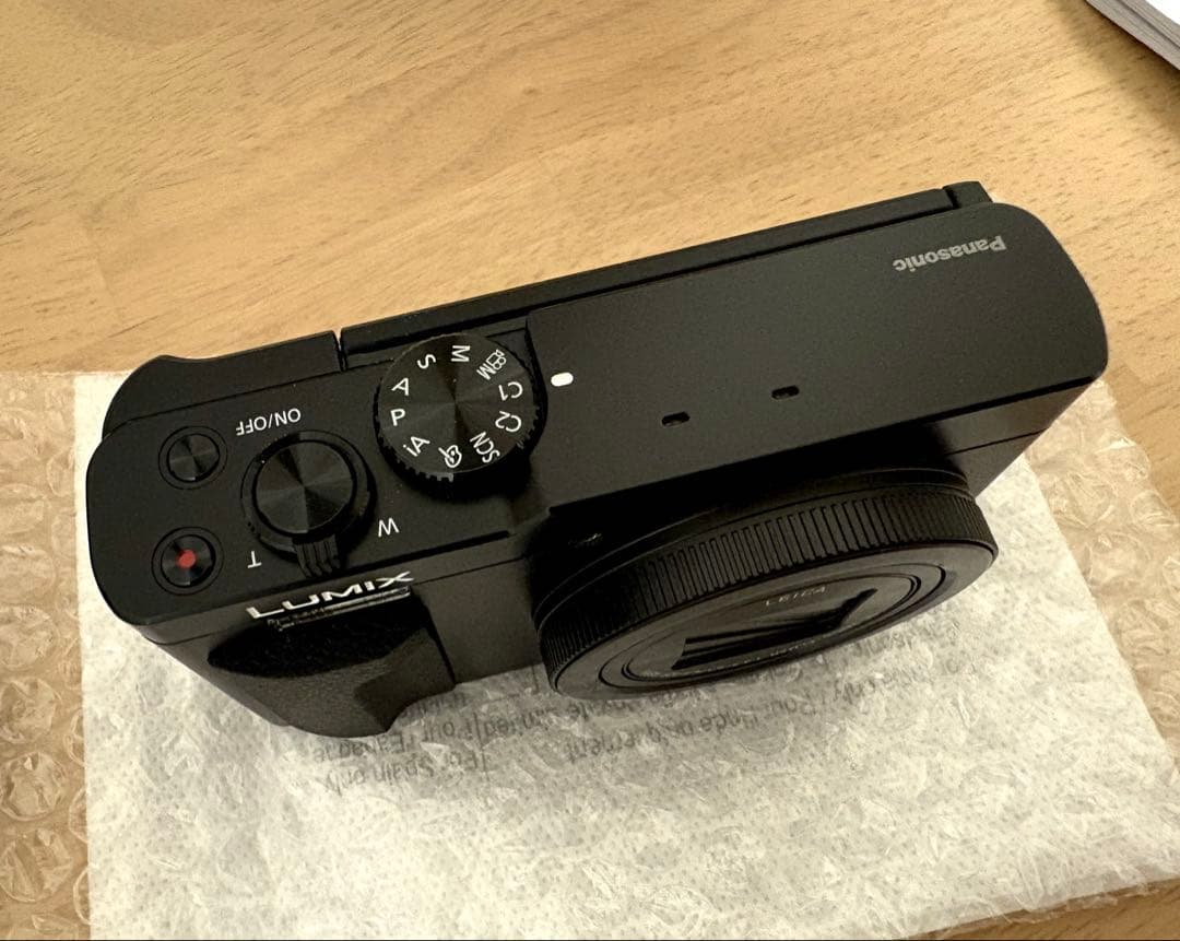 LUMIX DC-TZ99 ブラック 使用回数1回の美品