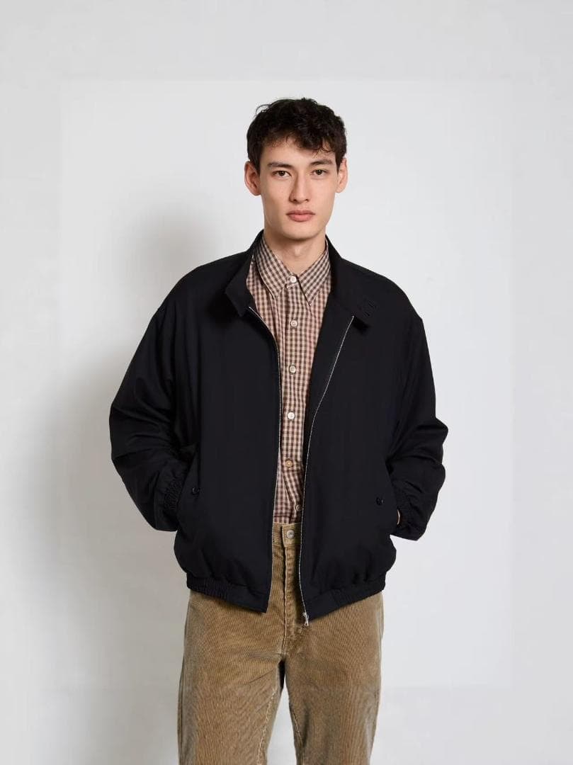 AURALEE ブラック ジャンパー・ブルゾン 4