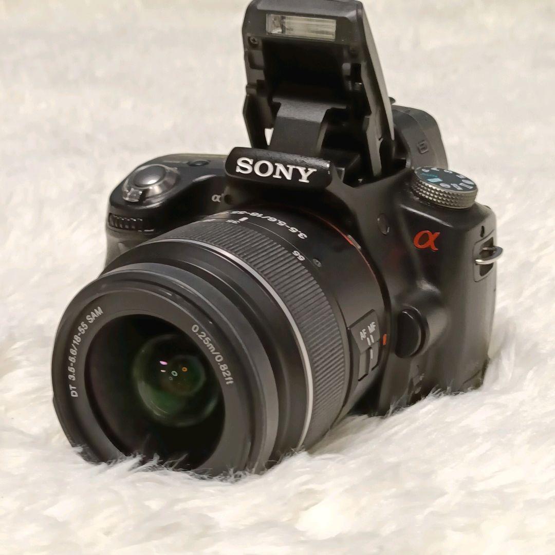 SONY α55 デジタル一眼レフカメラ ダブルズームレンズキット