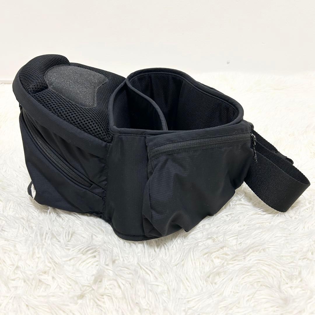 【極美品】ポルバン　アドバンス　ヒップシート　ブラック